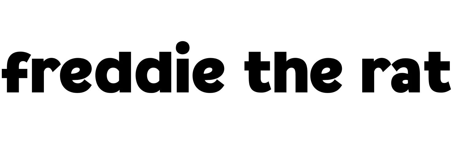 freddie the rat kids store